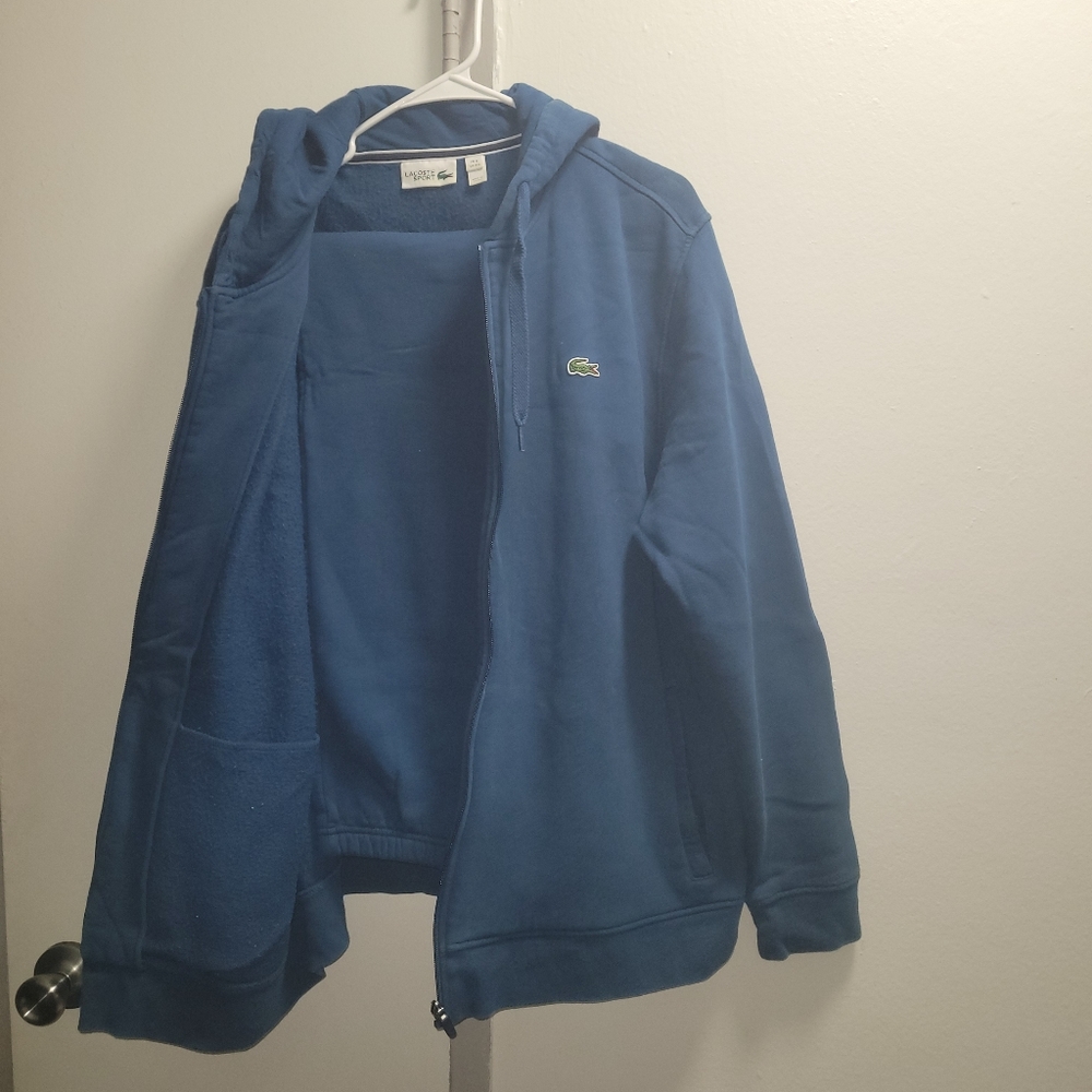 Lacoste sport sweatpants &;hoodie set.